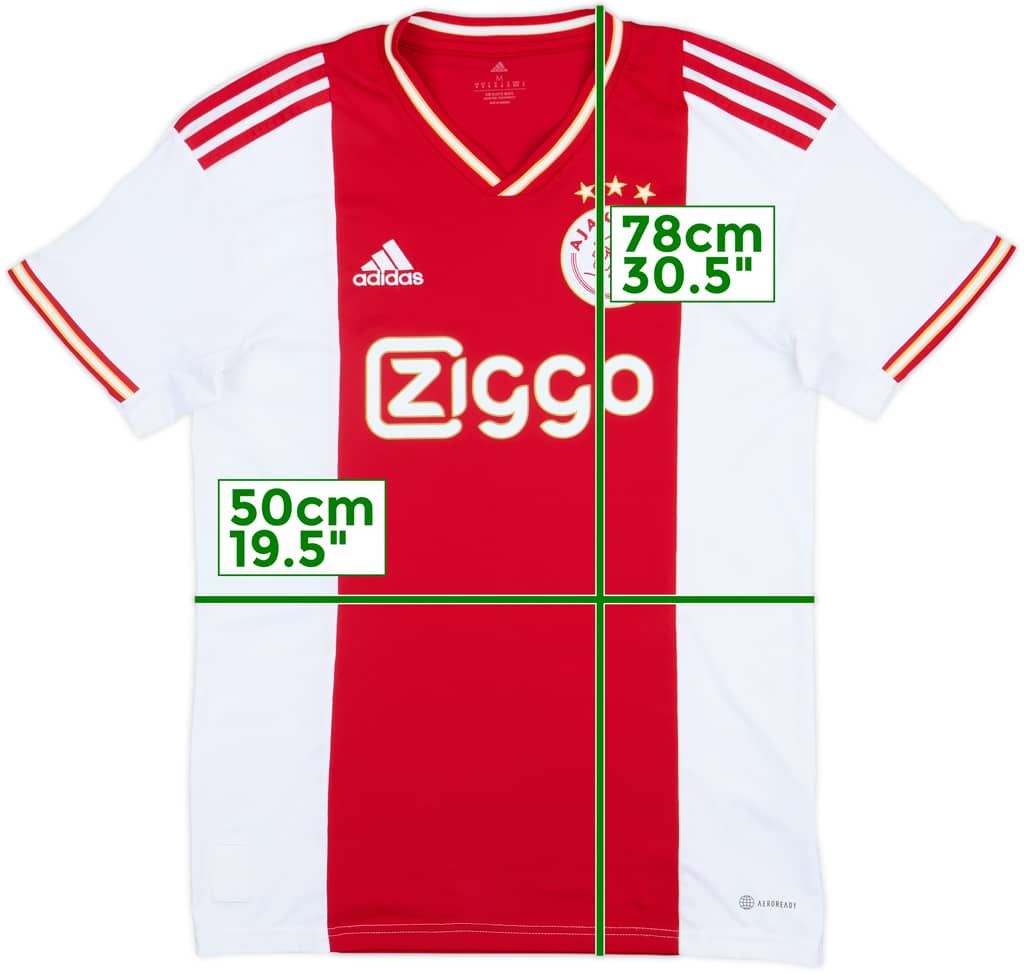 2022-23 Ajax Home Shirt - 10/10 - (M)