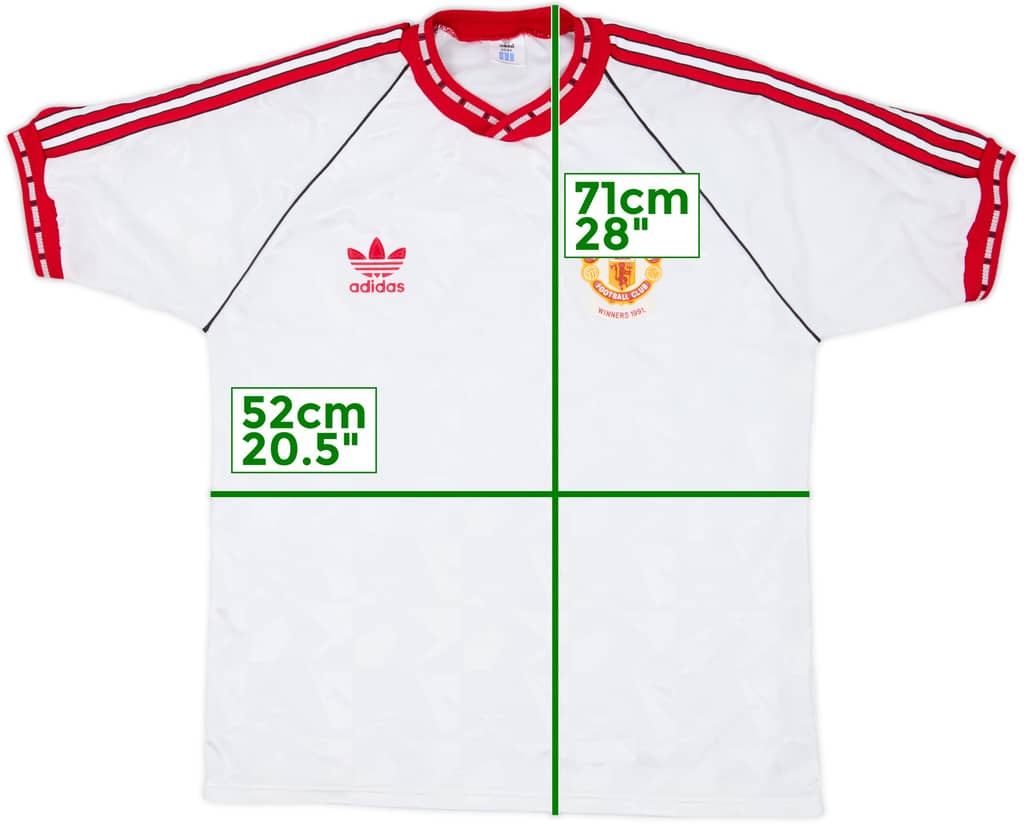1991 Manchester United ECWC Shirt - 10/10 - (L)