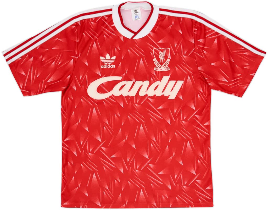 1989-91 Liverpool Local Camiseta - 8/10 - (M)