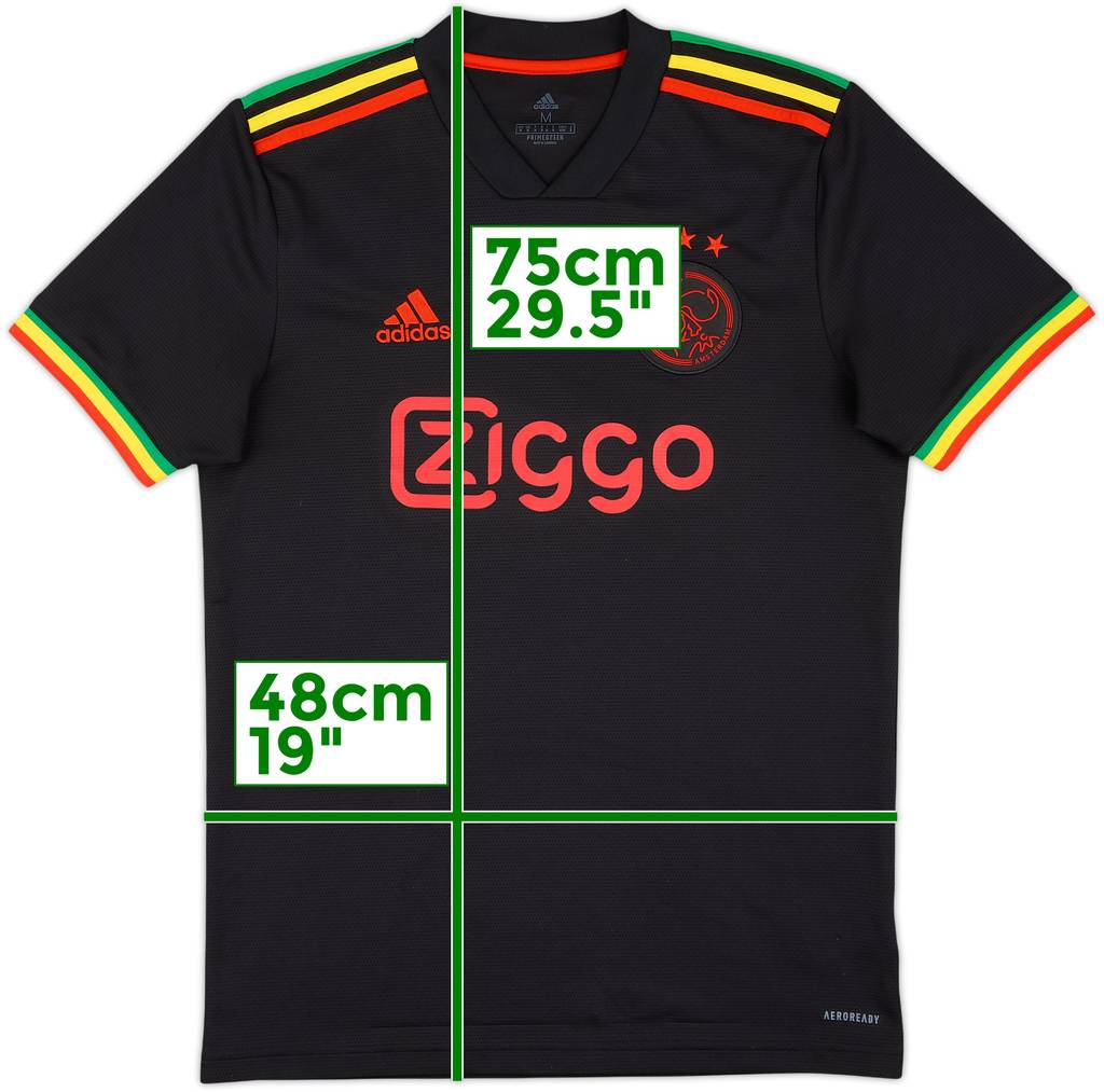 2021-22 Ajax Third Shirt - 8/10 - (M)