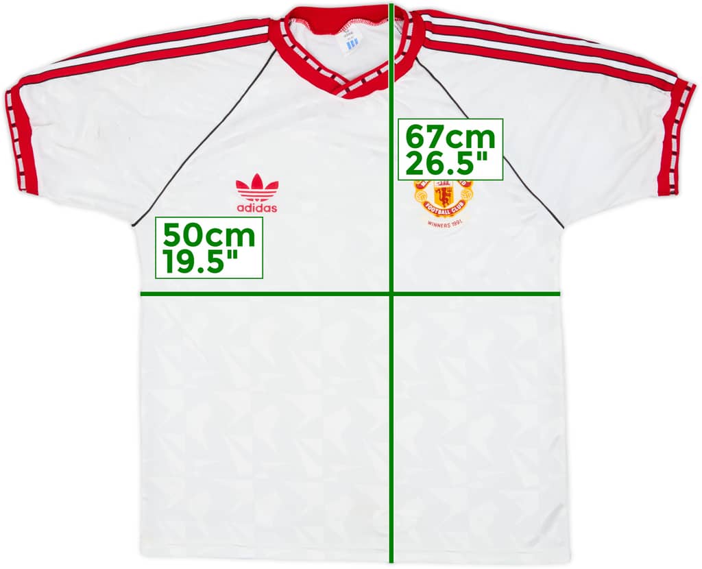 1991 Manchester United ECWC Shirt - 5/10 - (M/L)