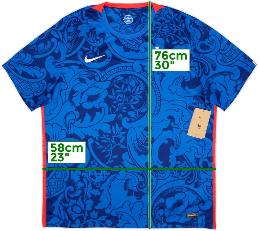 2022-23 France Women Home Shirt (Men's XL)