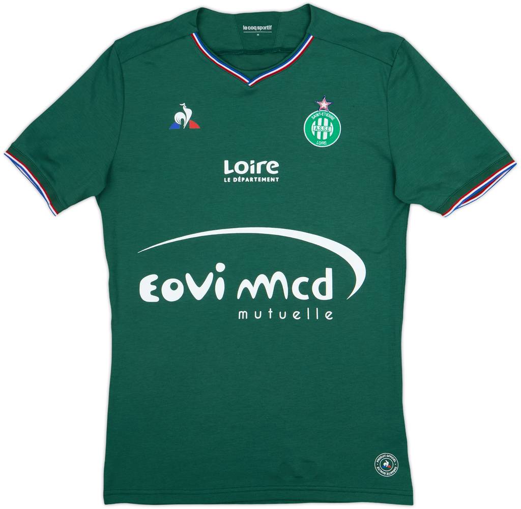 2017-18 Saint Etienne Home Shirt - 8/10 - (M)