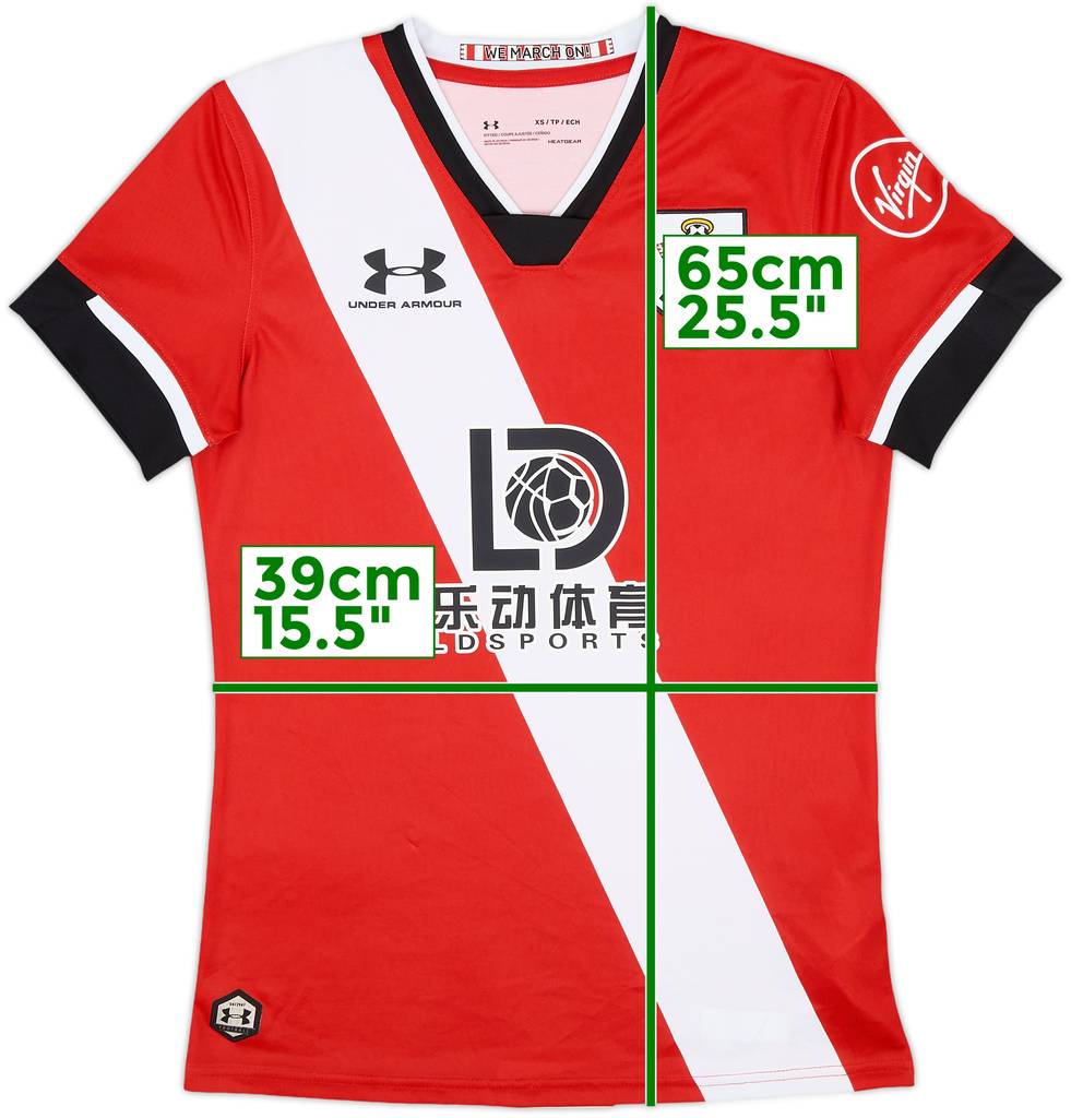 2020-21 Southampton Home Shirt - 10/10 - (Women's XS)