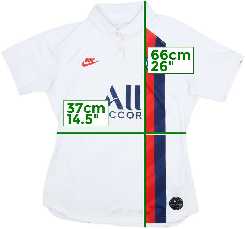2019-20 Paris Saint-Germain Third Shirt - 8/10 - (Women's S)