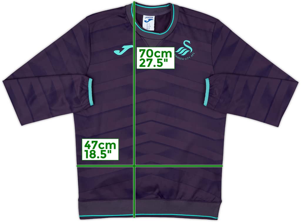2020-21 Swansea Joma Sweat Top - 8/10 - (S)