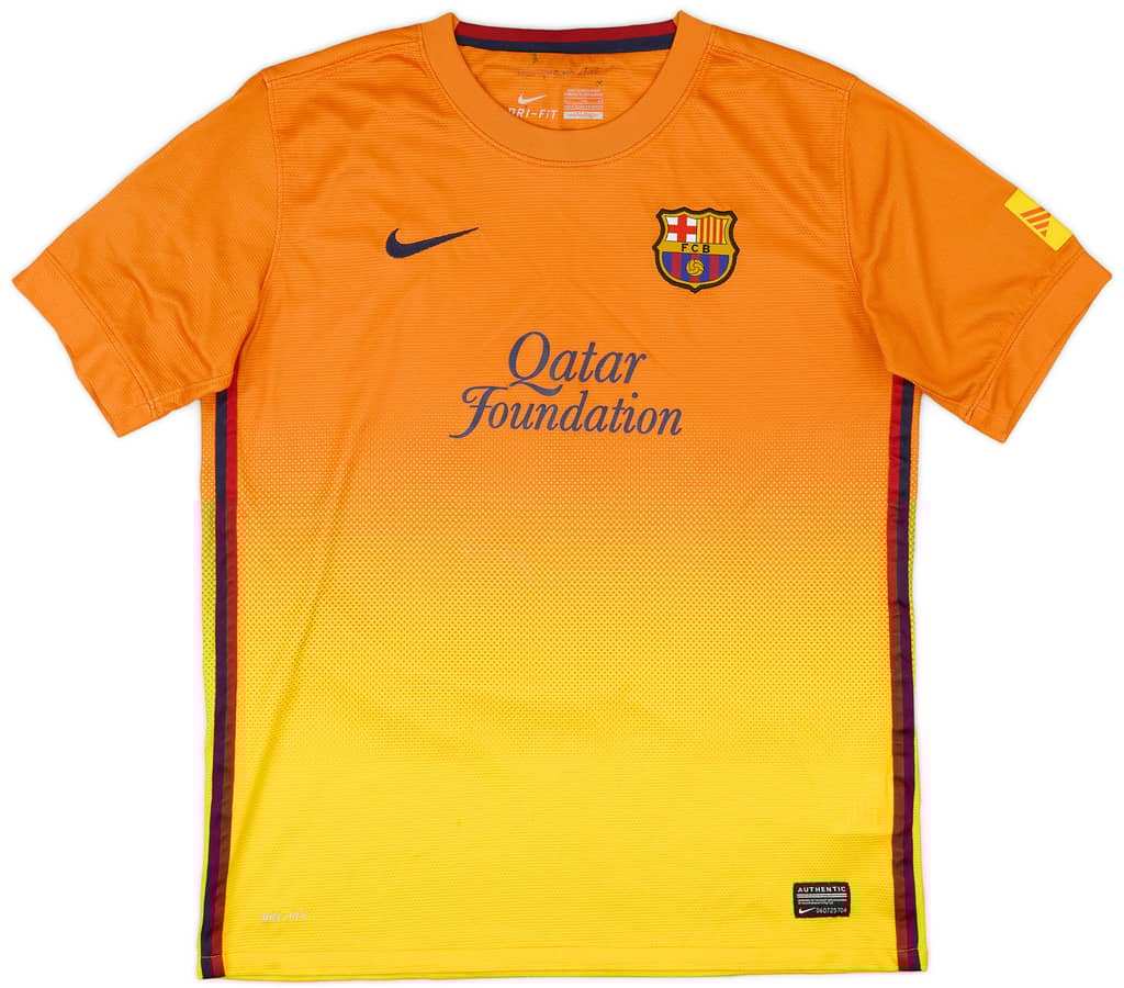 2012-13 Barcelona Away Shirt - 6/10 - (XL.Boys)
