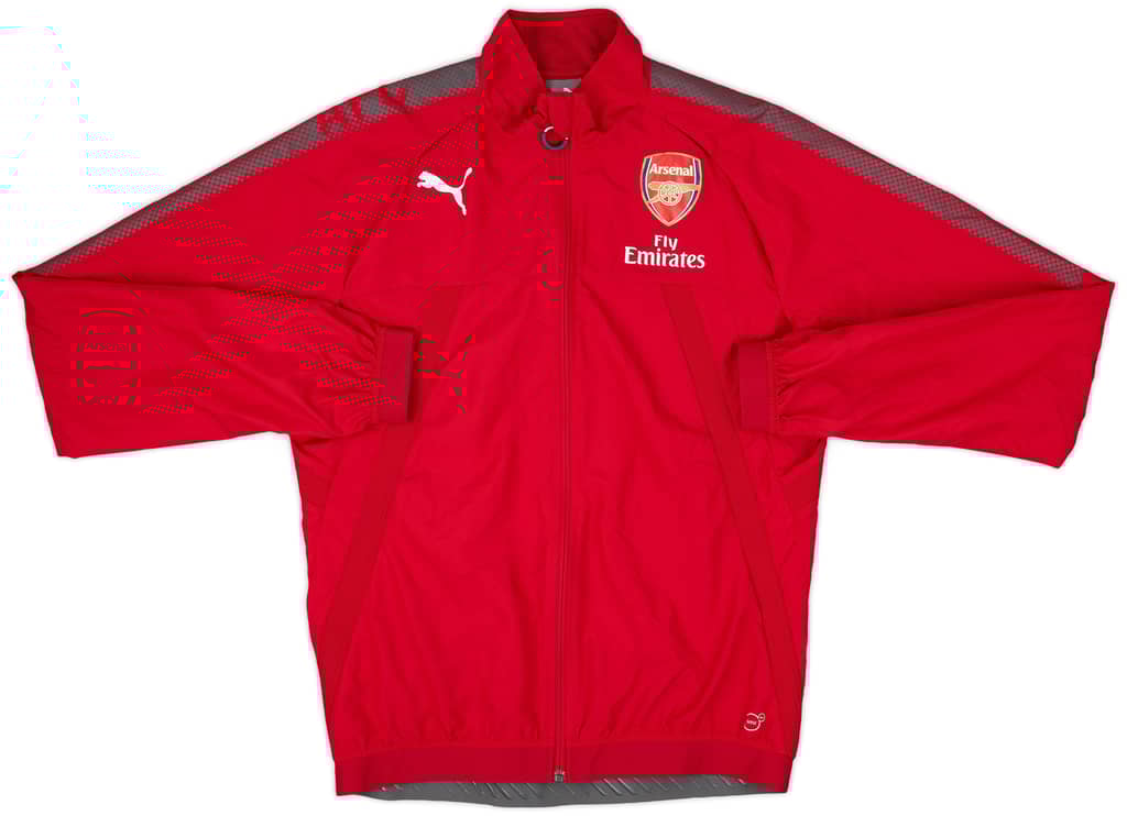 2017-18 Arsenal Puma Track Jacket - 7/10 - (L)