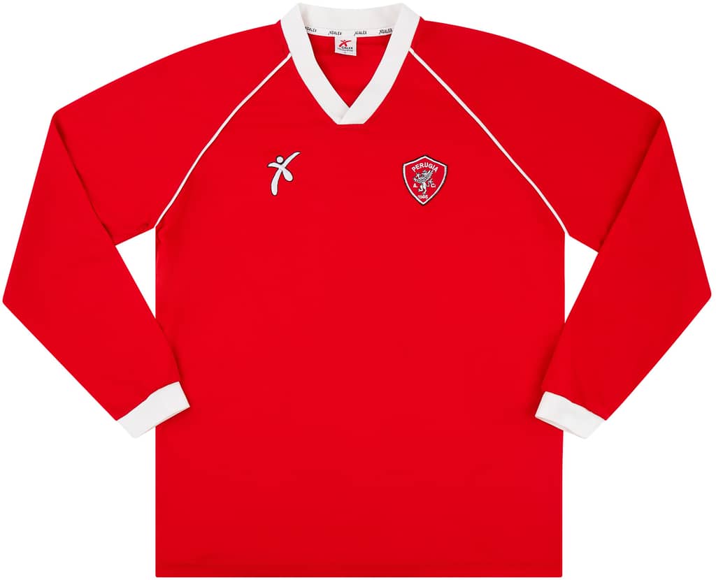2001-02 Perugia Galex Training L/S Shirt - 8/10 - (L)