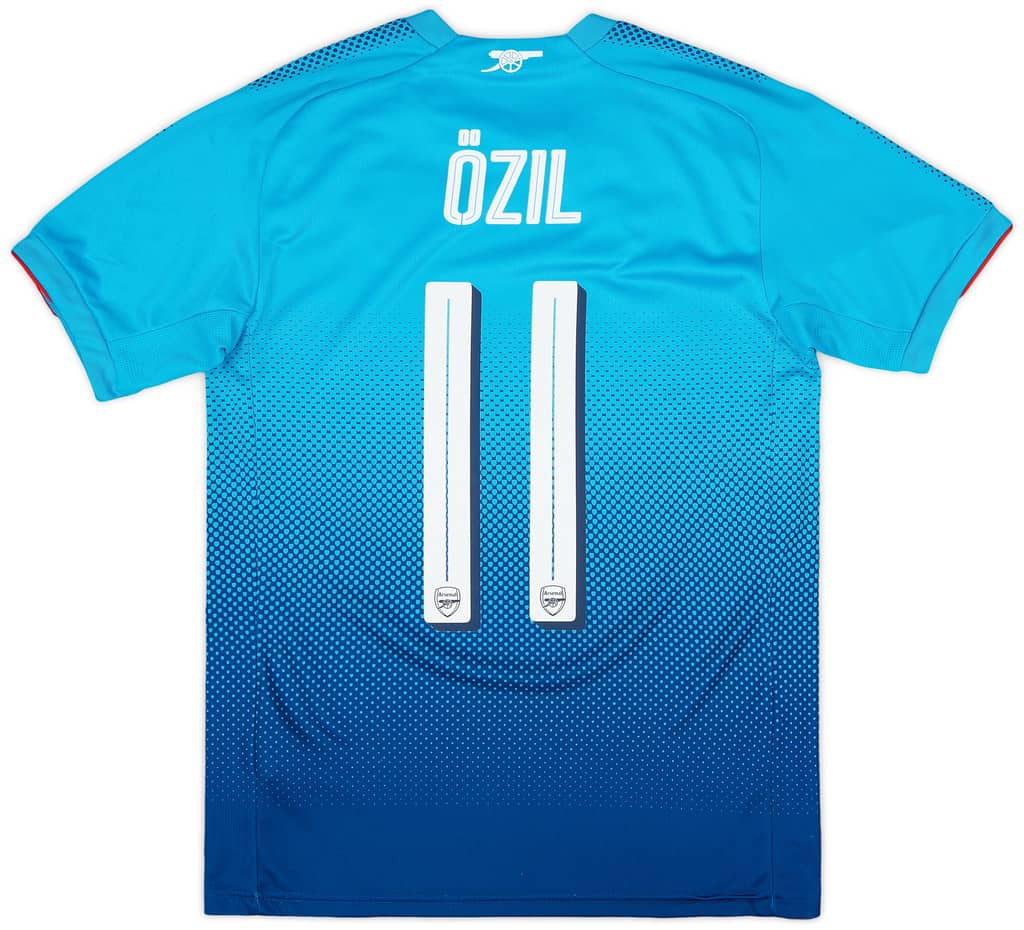 2017-18 Arsenal Away Shirt Ozil #11 - 7/10 - (XS)