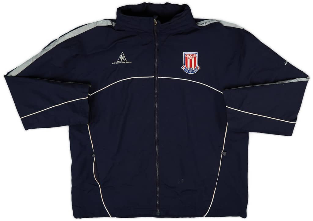 2009-10 Stoke City Le Coq Sportif Padded Bench Coat - 5/10 - (XL)
