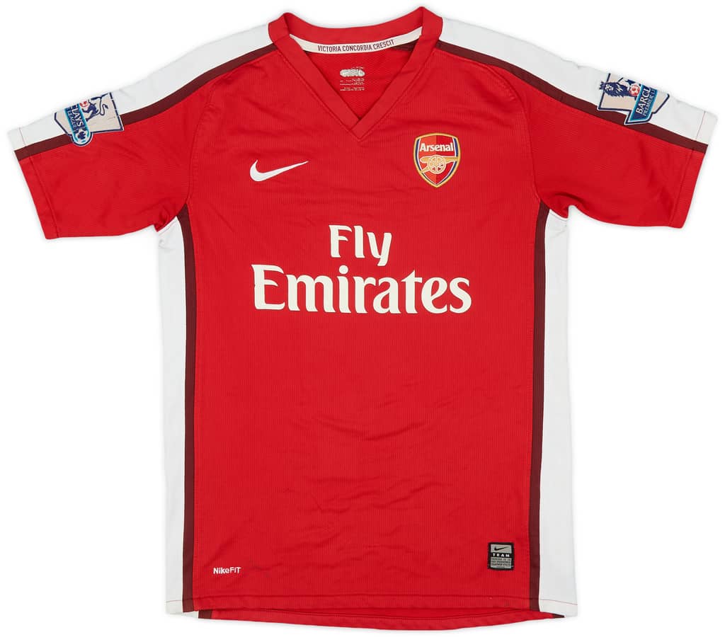 2008-10 Arsenal Home Shirt Fabregas #4 - 5/10 - (L.Boys)