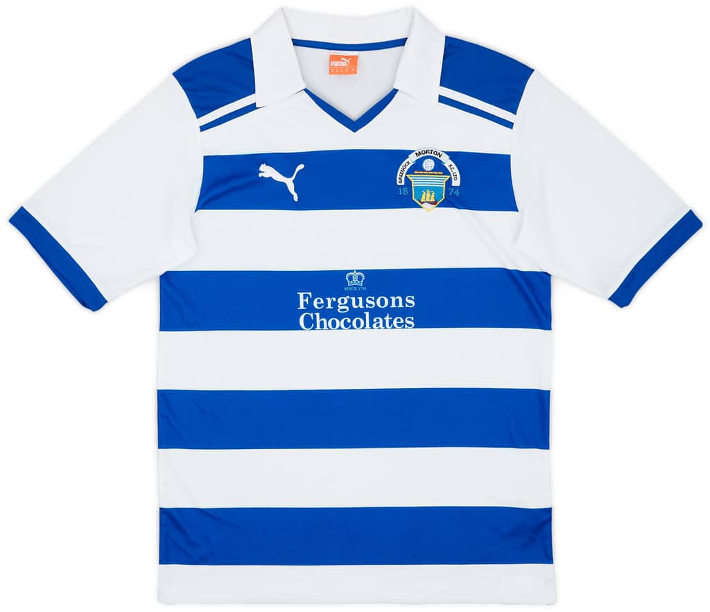 2011-12 Greenock Morton Home Shirt - 9/10 - (M)