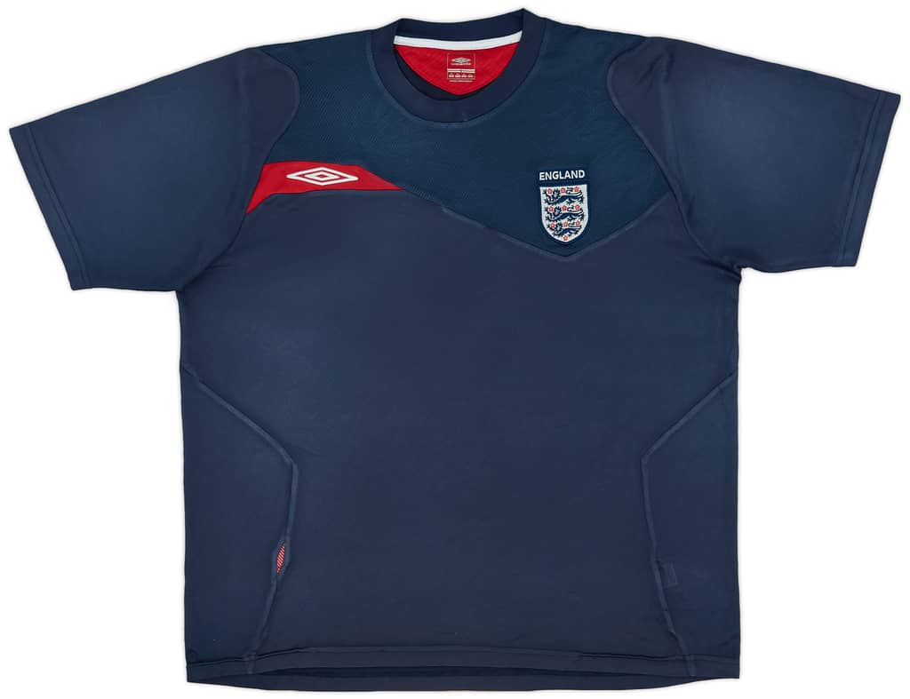 2007-09 England Umbro Training Shirt - 8/10 - (XL)