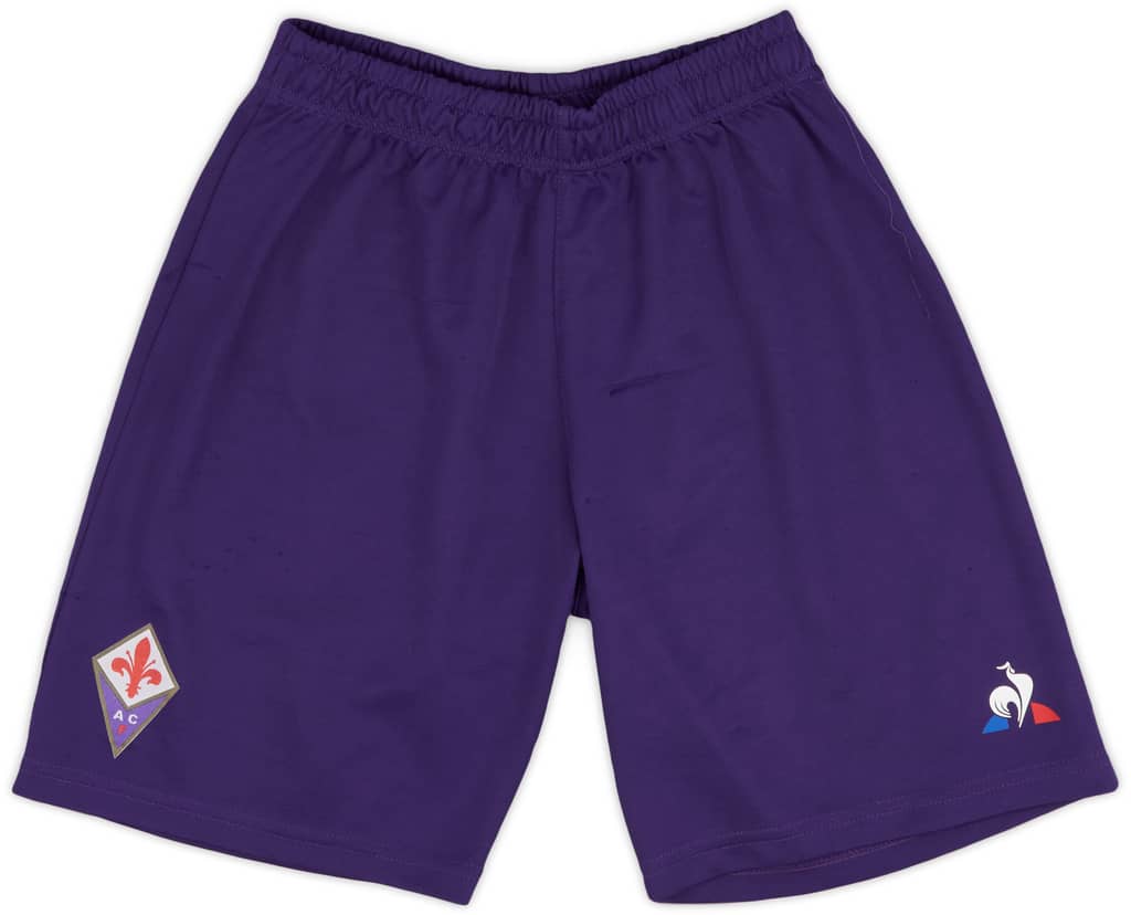 2019-20 Fiorentina Home Shorts - 3/10 - (KIDS)