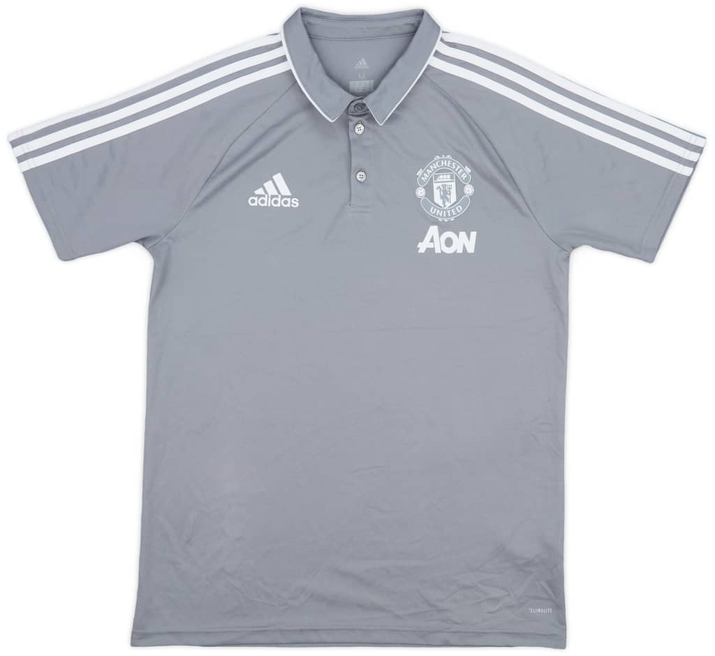 2017-18 Manchester United adidas Polo Shirt - 9/10 - (M)