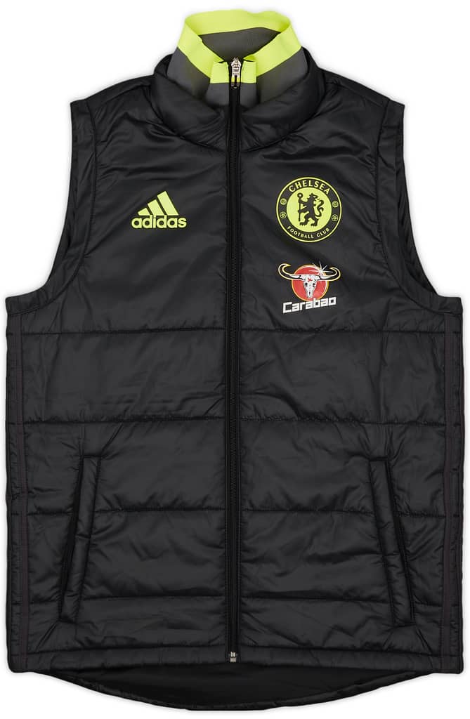 2016-17 Chelsea adidas Padded Gilet - 10/10 - (S)