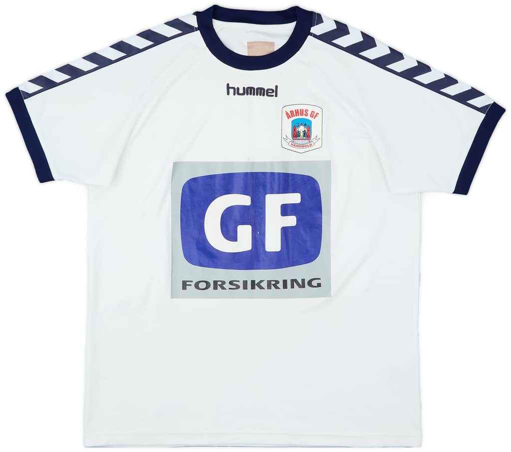 2002-03 Aarhus GF Hummel Handball Home Shirt - 6/10 - (L)
