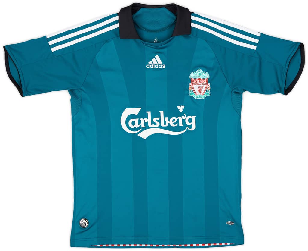 2008-09 Liverpool Third Shirt - 7/10 - (L.Boys)