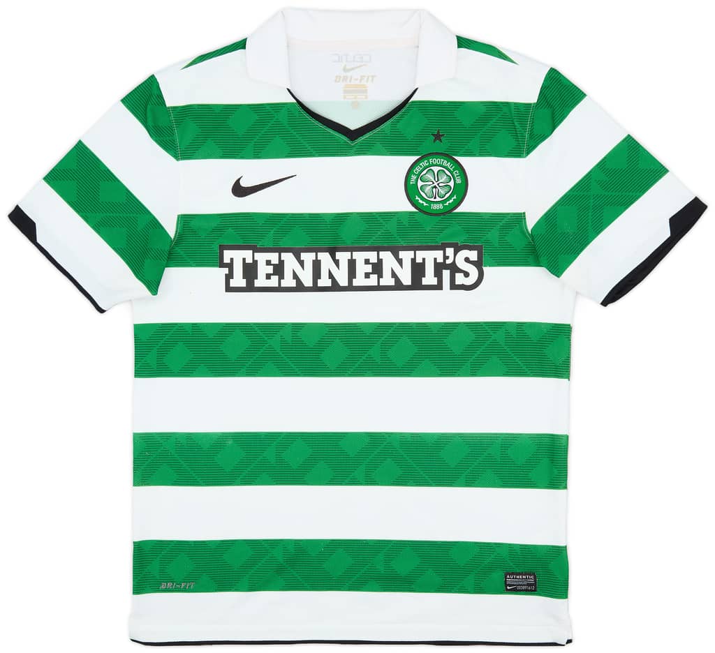 2010-12 Celtic Home Shirt - 6/10 - (M)