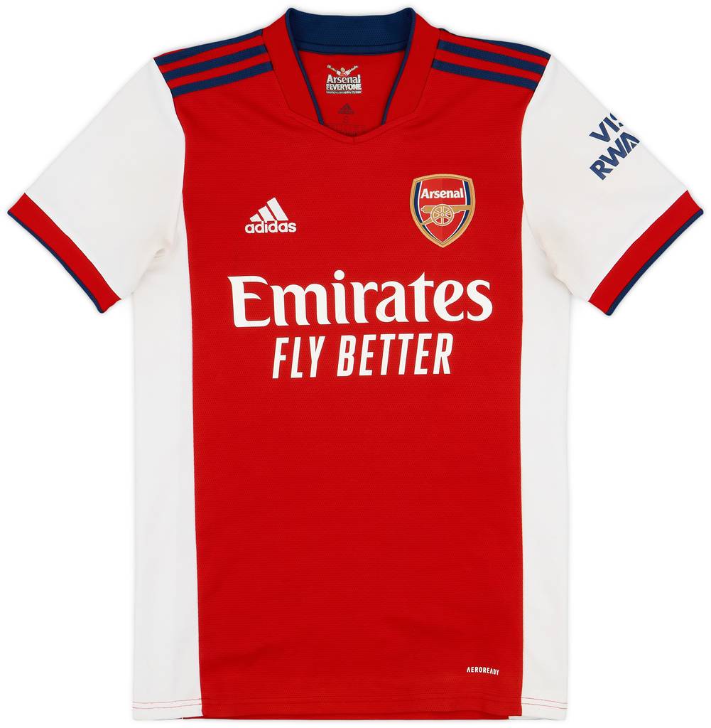 2021-22 Arsenal Home Shirt Saka #7 - 7/10 - (S)