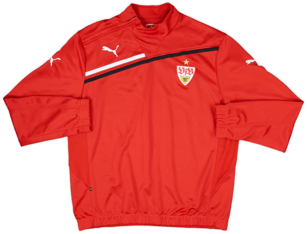 2011-12 Stuttgart Puma 1/4 Zip Drill Top - 8/10 - (L)