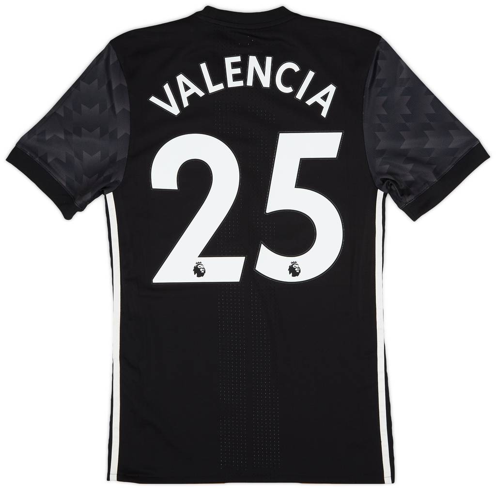2017-18 Manchester United Away Shirt Valencia #25 (S)