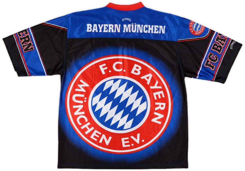 1990s Bayern Munich Nutmeg Graphic Shirt - 8/10 - (L)