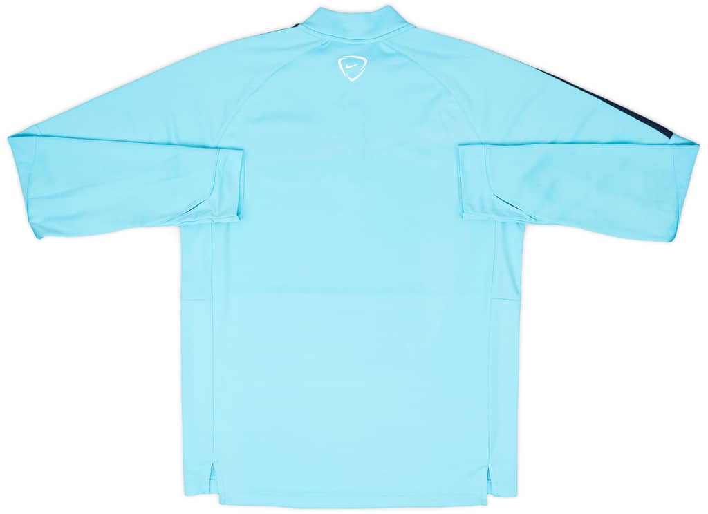 2015-16 France Nike 1/4 Zip Training Top - 8/10 - (M)
