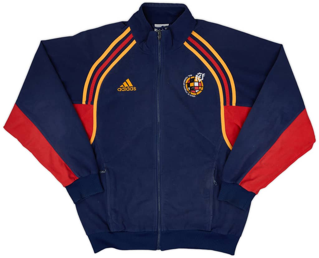 2000-02 Spain adidas Track Jacket - 8/10 - (M/L)