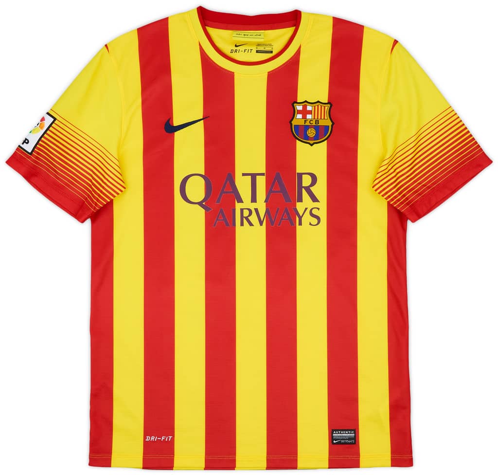2013-15 Barcelona Away Shirt Messi #10 - 6/10 - (S)
