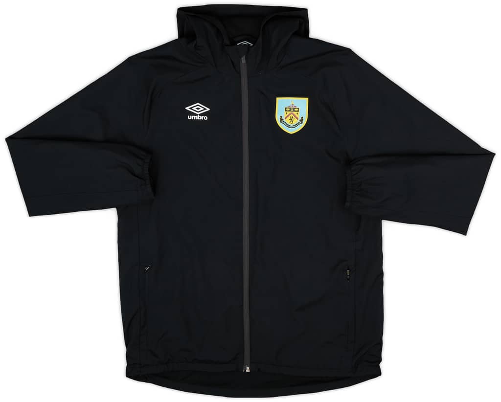 2019-20 Burnley Umbro Hooded Rain Jacket - 9/10 - (L)