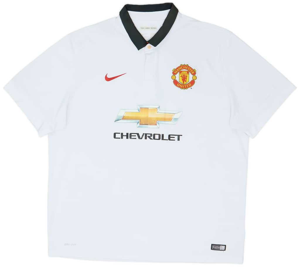 2014-15 Manchester United Away Shirt Mata #8 - 7/10 - (XXL)
