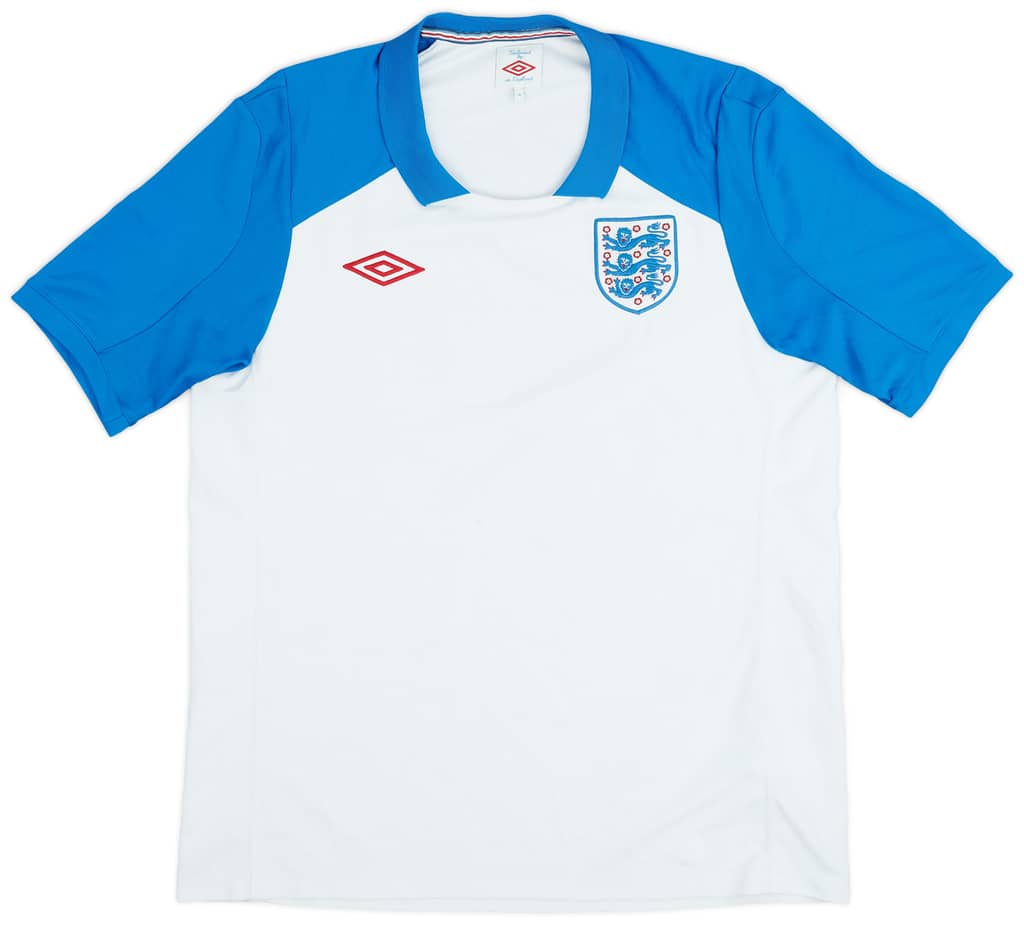 2010-11 England Umbro Training Shirt - 8/10 - (M)