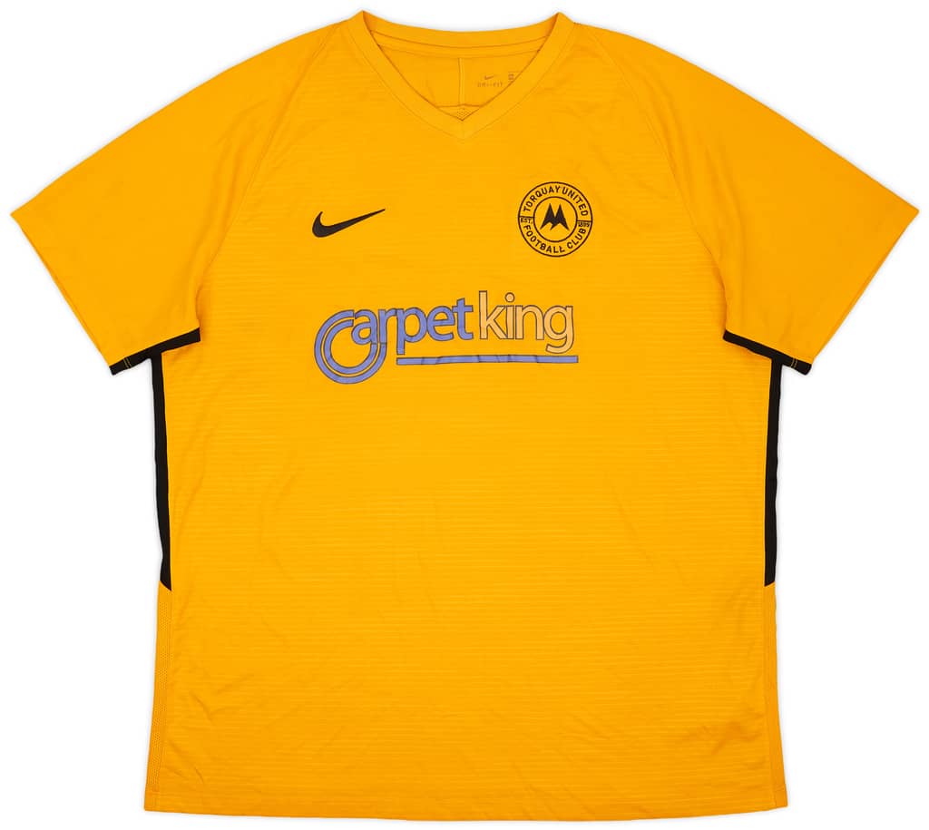 2018-19 Torquay United Home Shirt - 7/10 - (XXL)