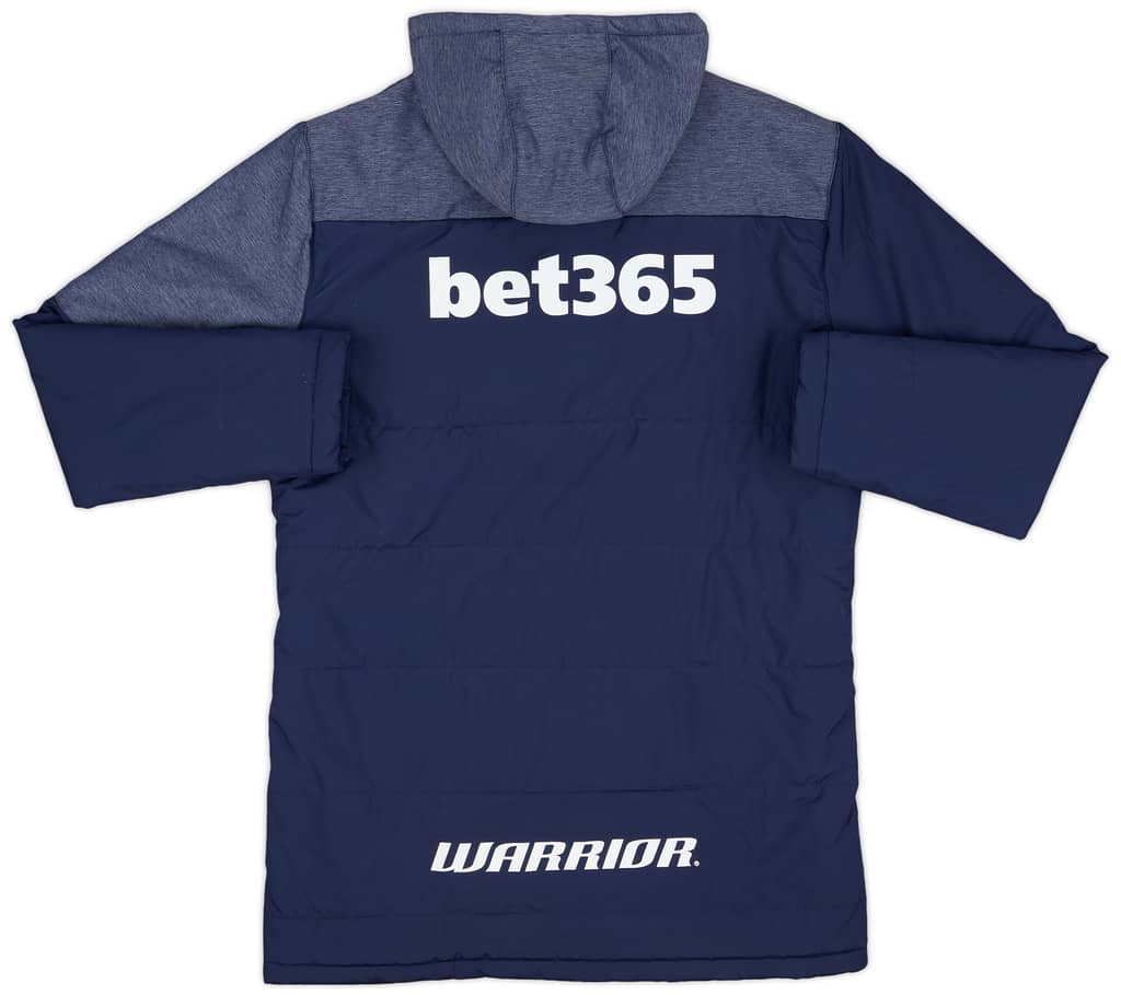 2014-15 Stoke City Warrior Padded Bench Coat - 7/10 - (M)