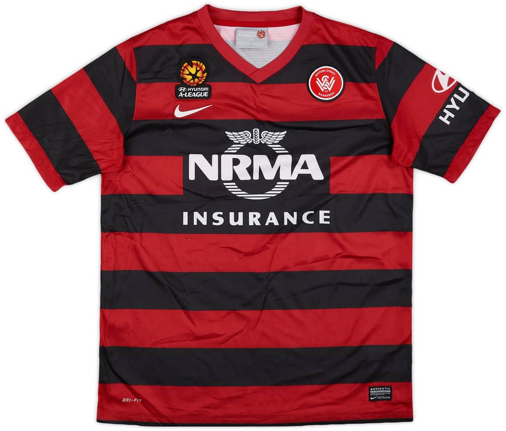 2012-14 Western Sydney Wanderers Home Shirt - 9/10 - (Women's XXL)