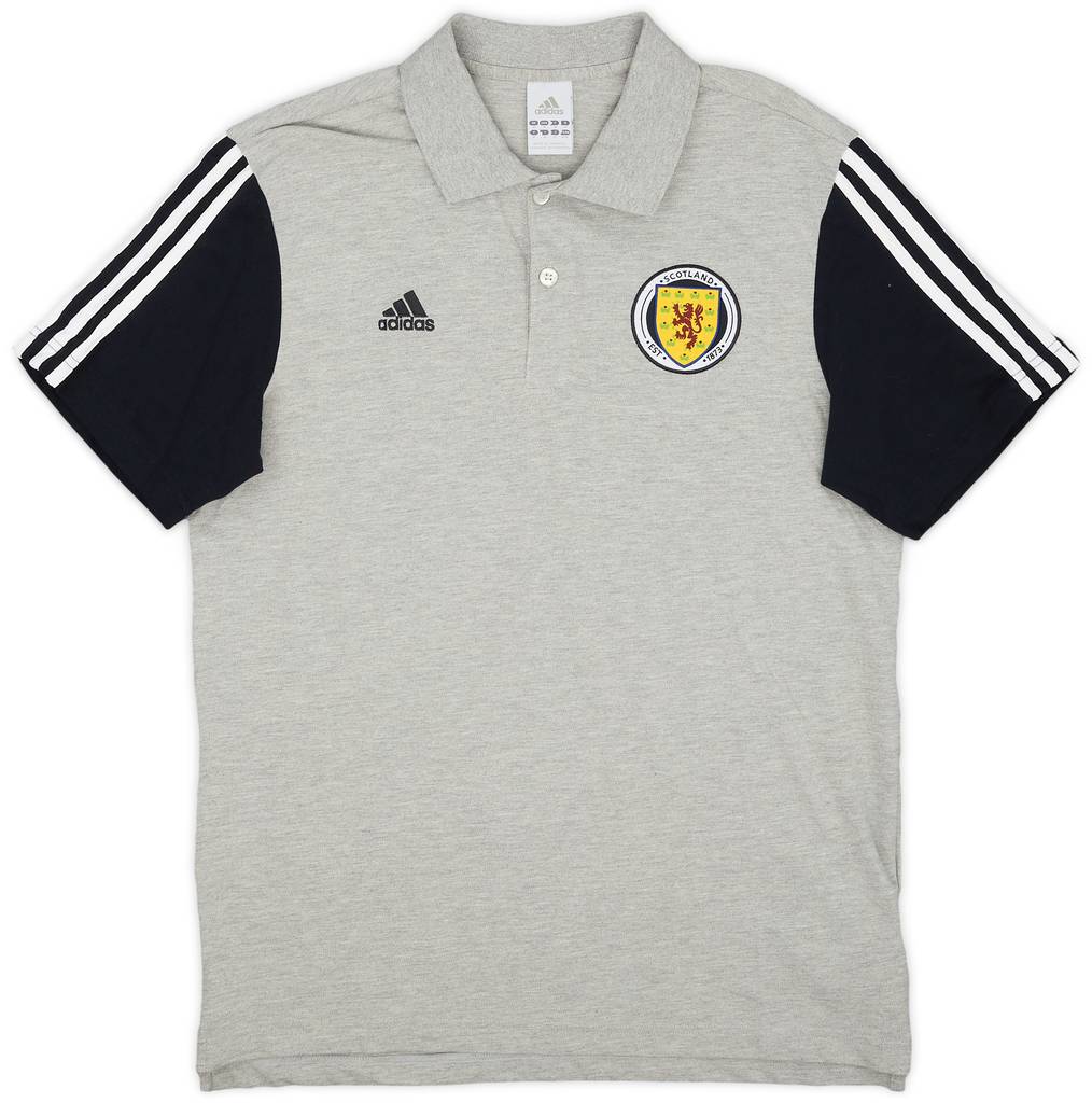 2011-12 Scotland adidas Polo Shirt - 9/10 - (M)