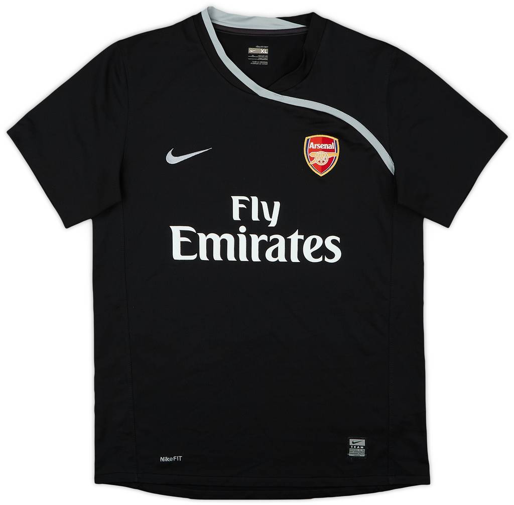 2008-09 Arsenal GK S/S Shirt - 9/10 - (XL.Boys)