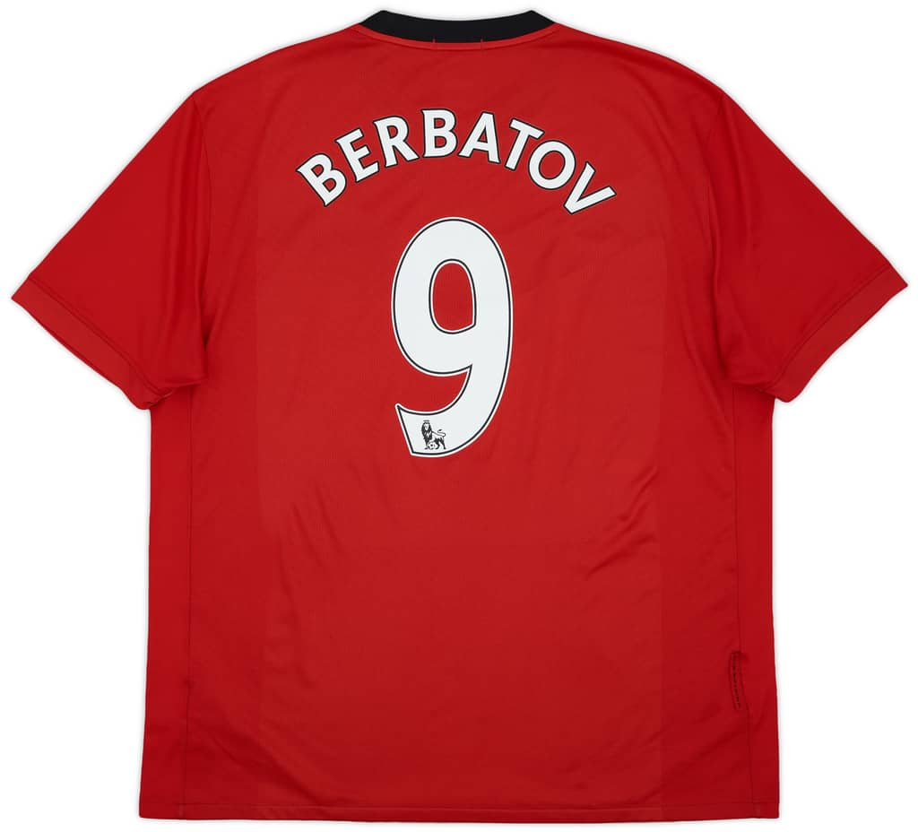 2009-10 Manchester United Home Shirt Berbatov #9