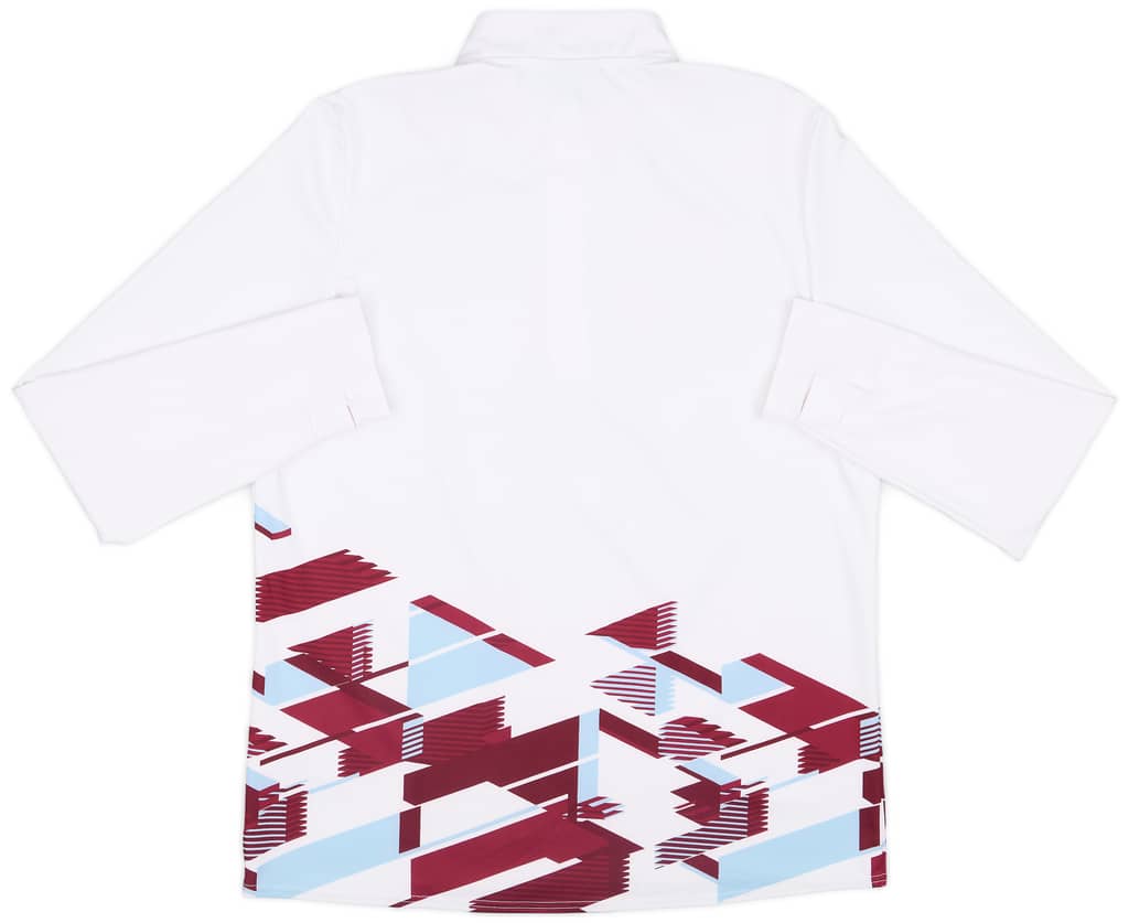 2023-24 West Ham Player Issue 1/4 Zip Training Top - 9/10