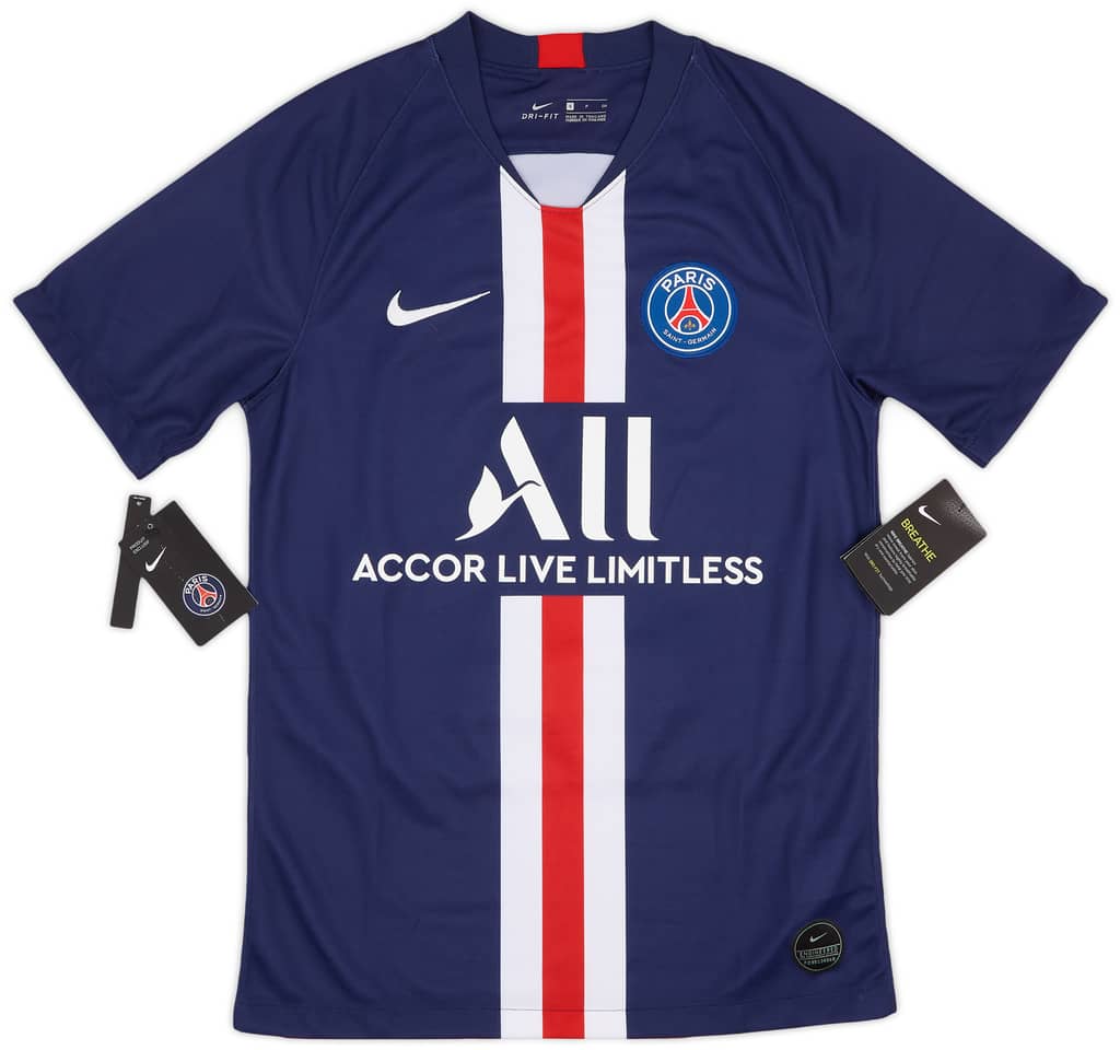 2019-20 Paris Saint-Germain Home Shirt Mbappe #7 (S)