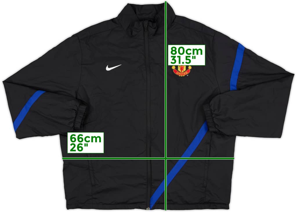 2012-13 Manchester United Nike Track Jacket - 10/10 - (XXL)