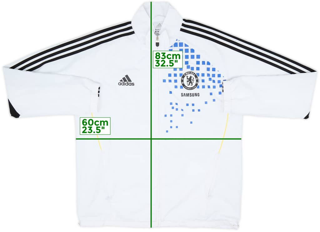 2008-09 Chelsea adidas Track Jacket - 8/10 - (XL)