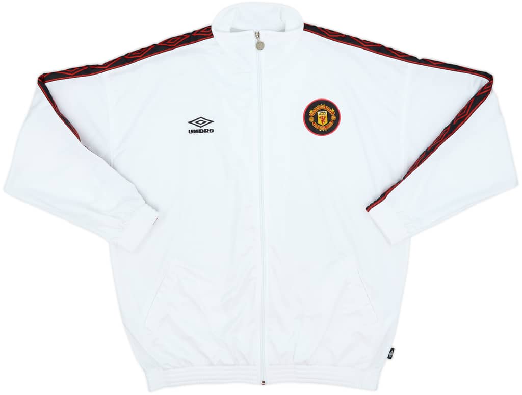1996-97 Manchester United Umbro Track Jacket - 7/10 - (L)