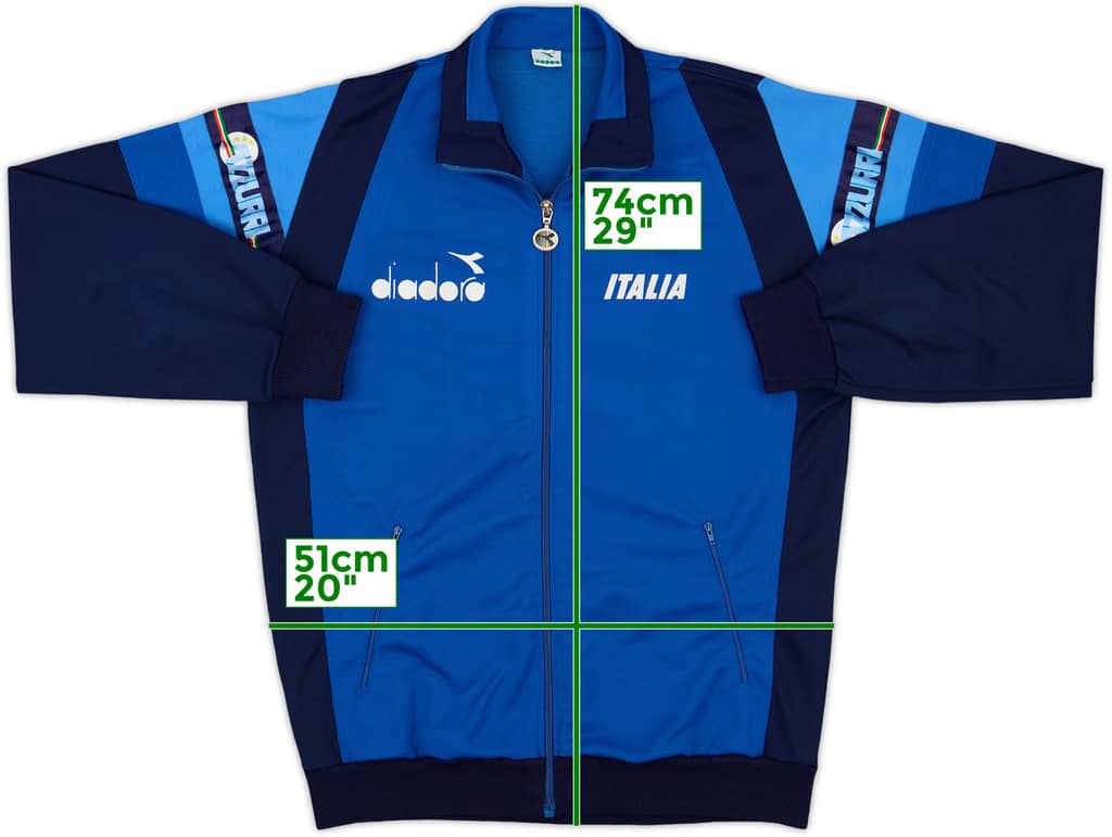 1990 Italy Diadora Track Jacket - 8/10 - (L)