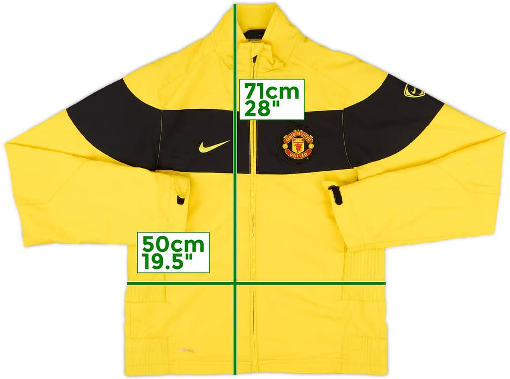 2009-10 Manchester United Nike Track Jacket - 6/10 - (S)
