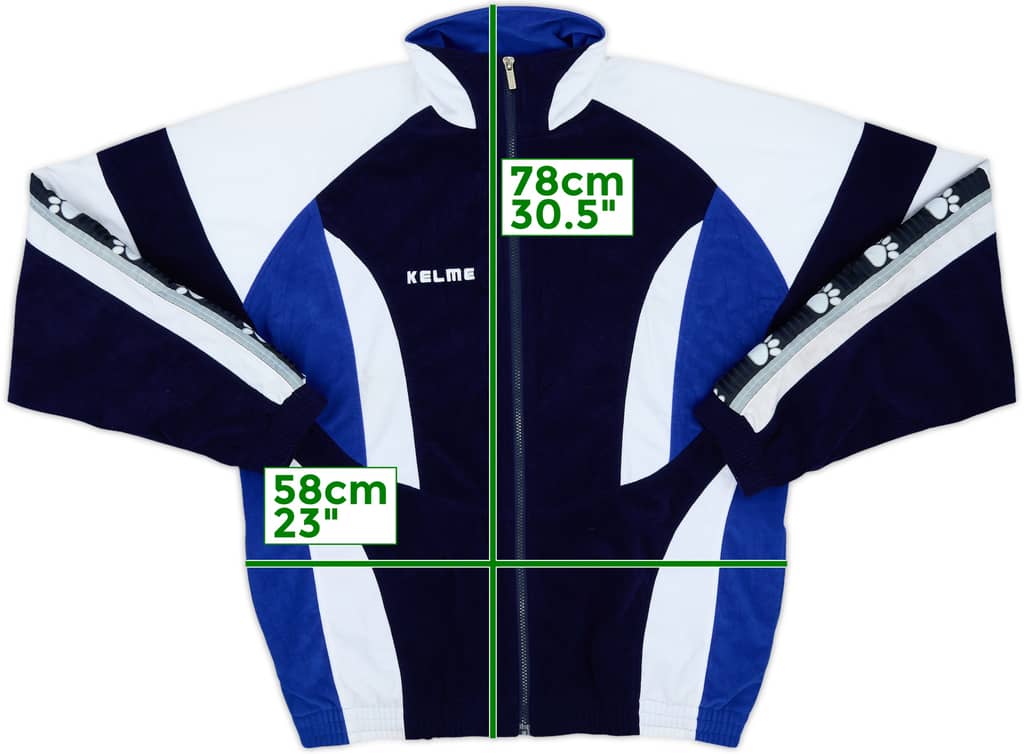 1996-97 Real Madrid Kelme Track Jacket - 8/10 - (L)