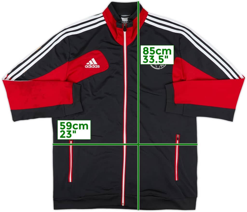 2012-13 Ajax adidas Track Jacket - 8/10 - (L/XL)