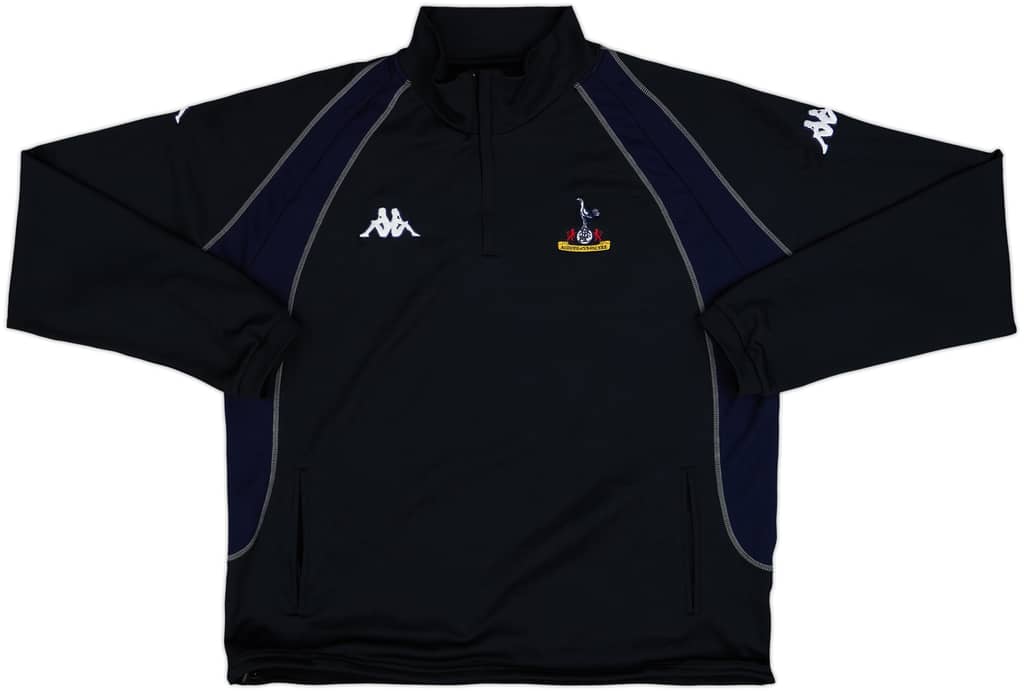 2004-05 Tottenham Kappa 1/4 Zip Sweat Top - 10/10 - (XXL)